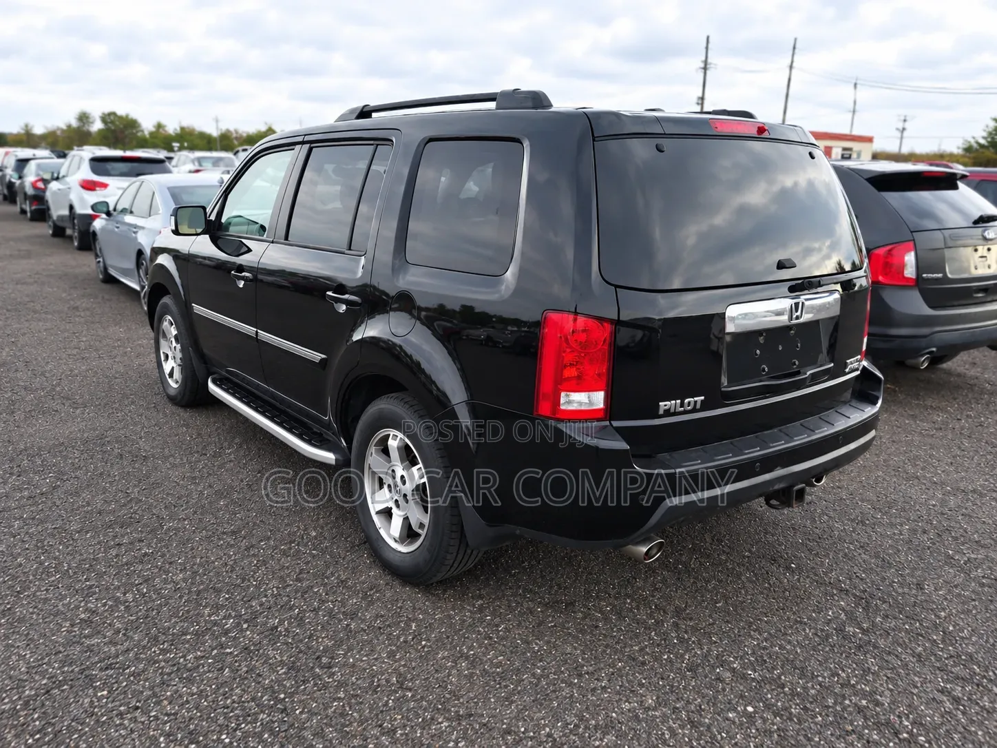 Honda Pilot Touring w/RES/Navi 4WD (3.5L 6cyl 5A) 2011 Black