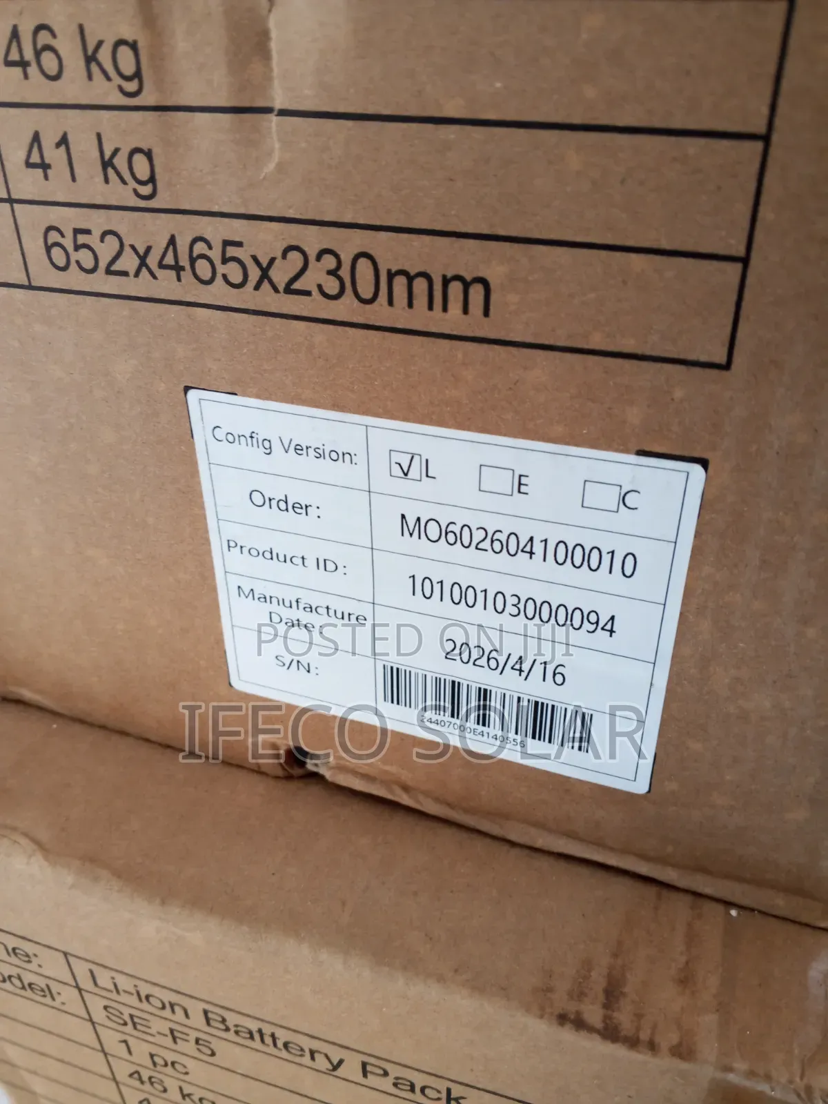 Deye 5kwh Lithium Battery