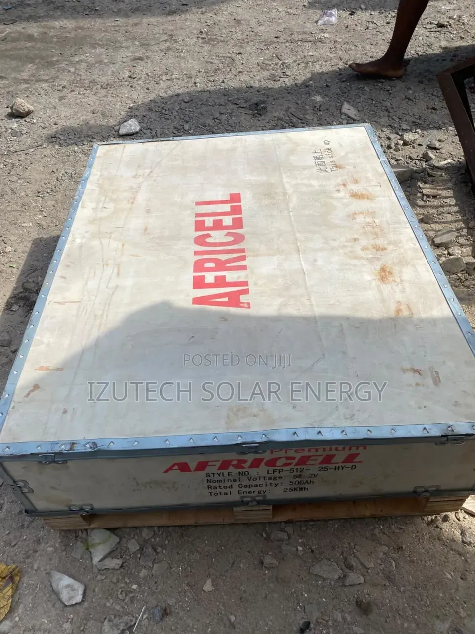 25kwh Africell Lithium Ion Battery 51.2v