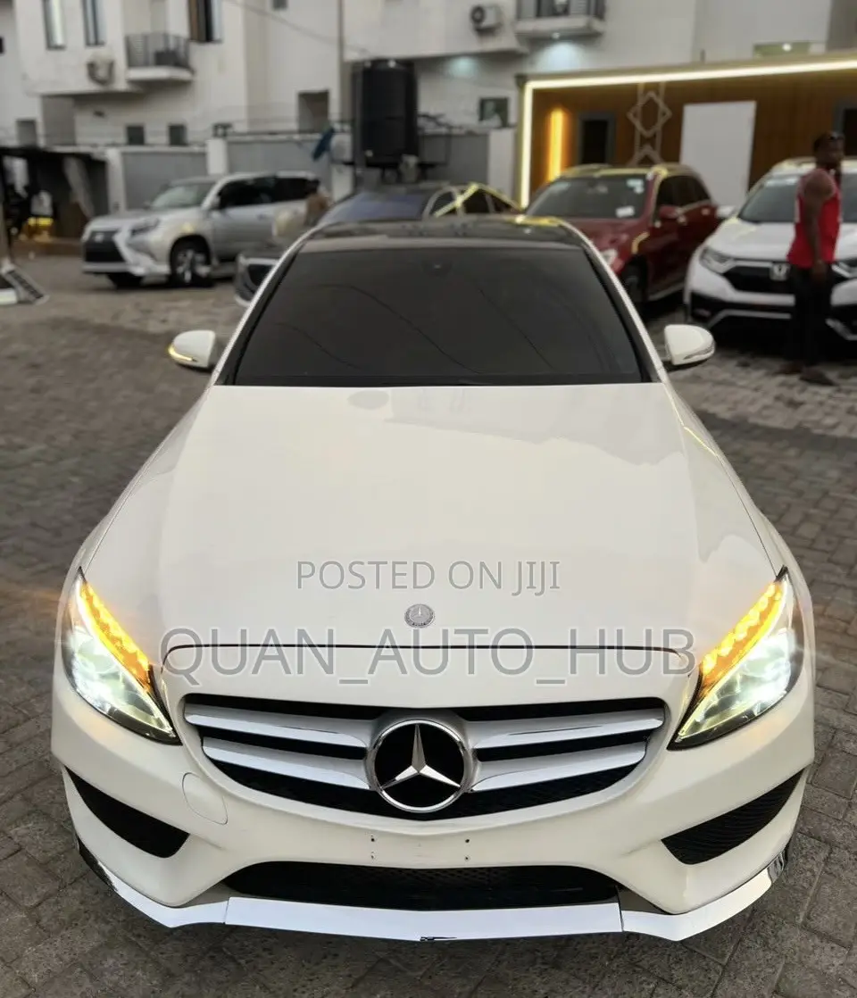 Mercedes-Benz C400 4Matic AWD Sedan (3.0L V6 7A) 2015 White