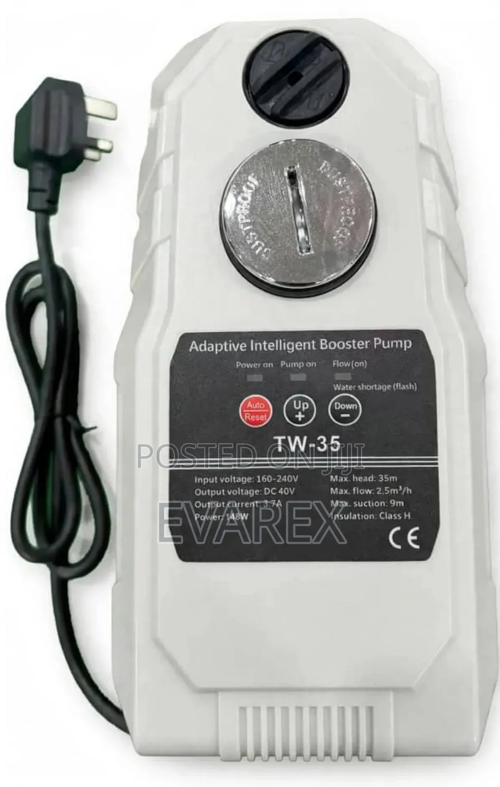 Big Smart Booster Pump Dc40v. AC/Dc White.