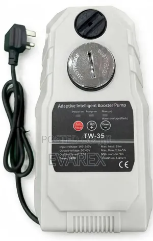 Big Smart Booster Pump Dc40v. AC/Dc White.