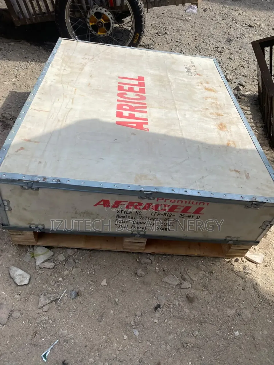 Africell 25kwh Strong Lithium Ion Battery 51.2v Available