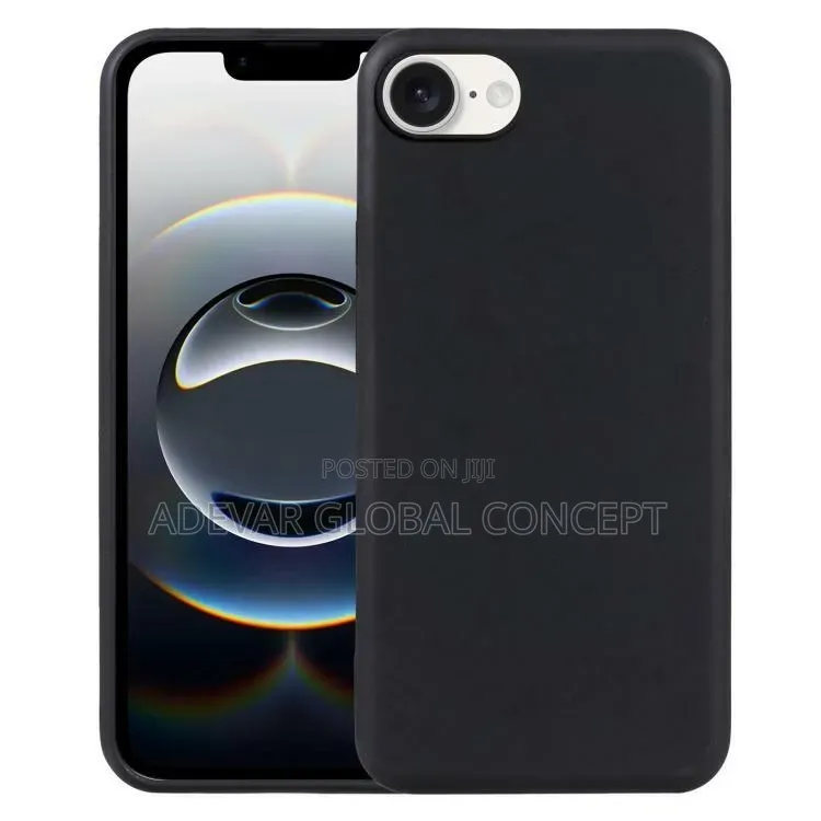 TPU Phone Case Pouch for iPhone 16e Black