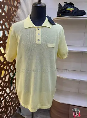 Yellow Original Louis Vuitton Polo Available in Store M —— XXL