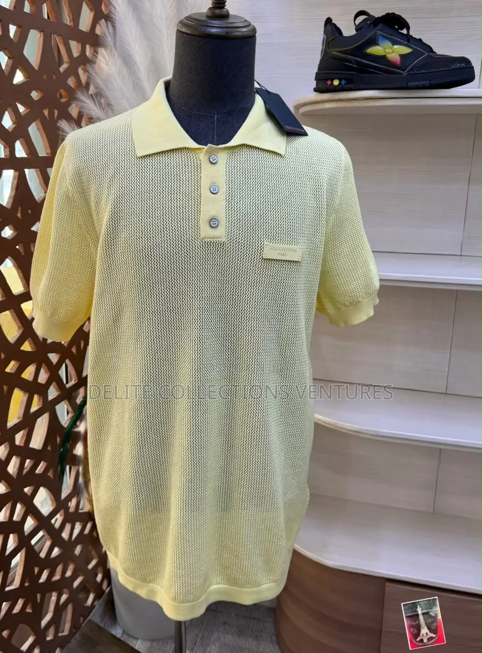 Yellow Original Louis Vuitton Polo Available in Store M —— XXL