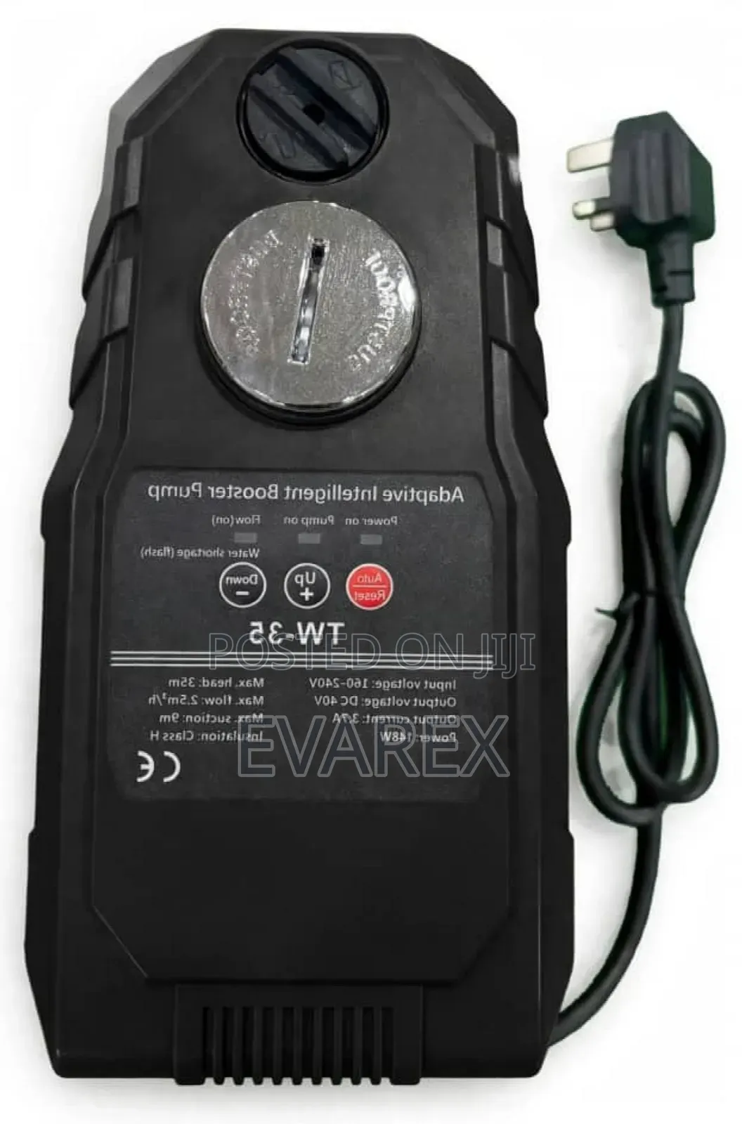 Solar Dc40v Water Booster Pump AC/Dc Black