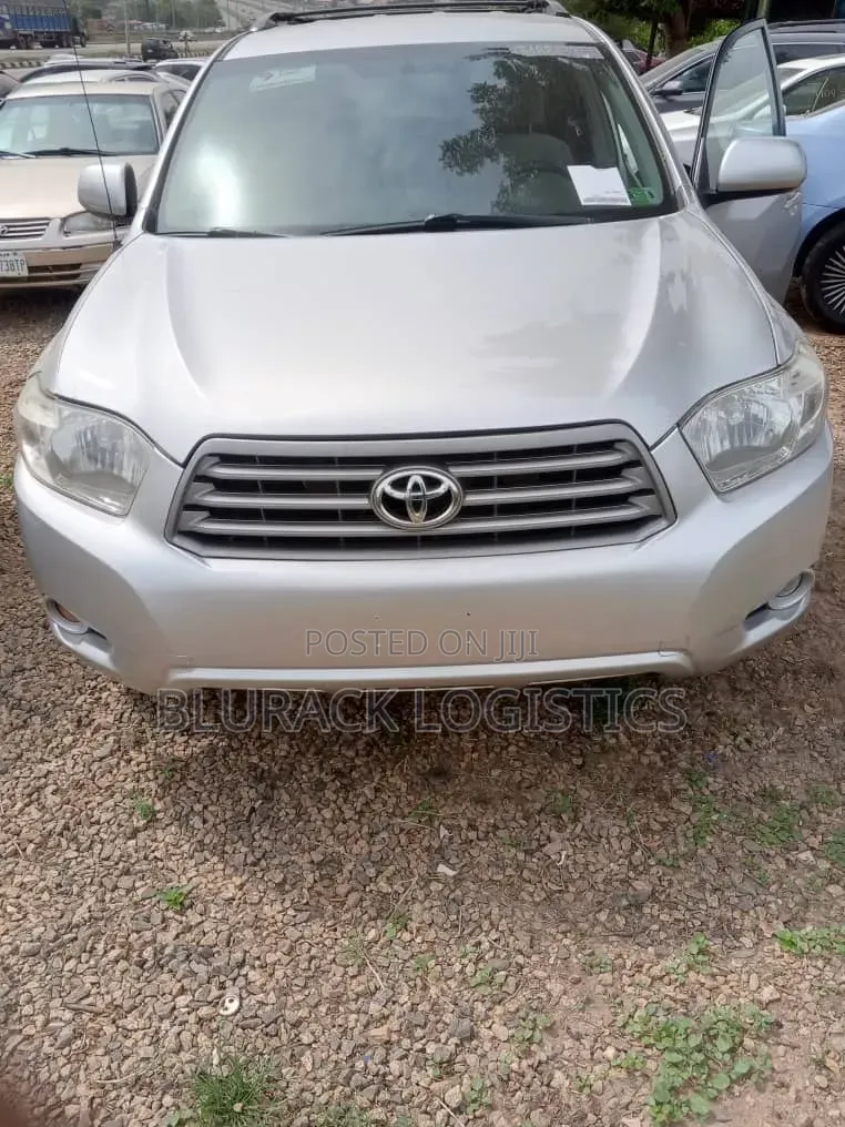 Toyota Highlander V6 2009 Silver