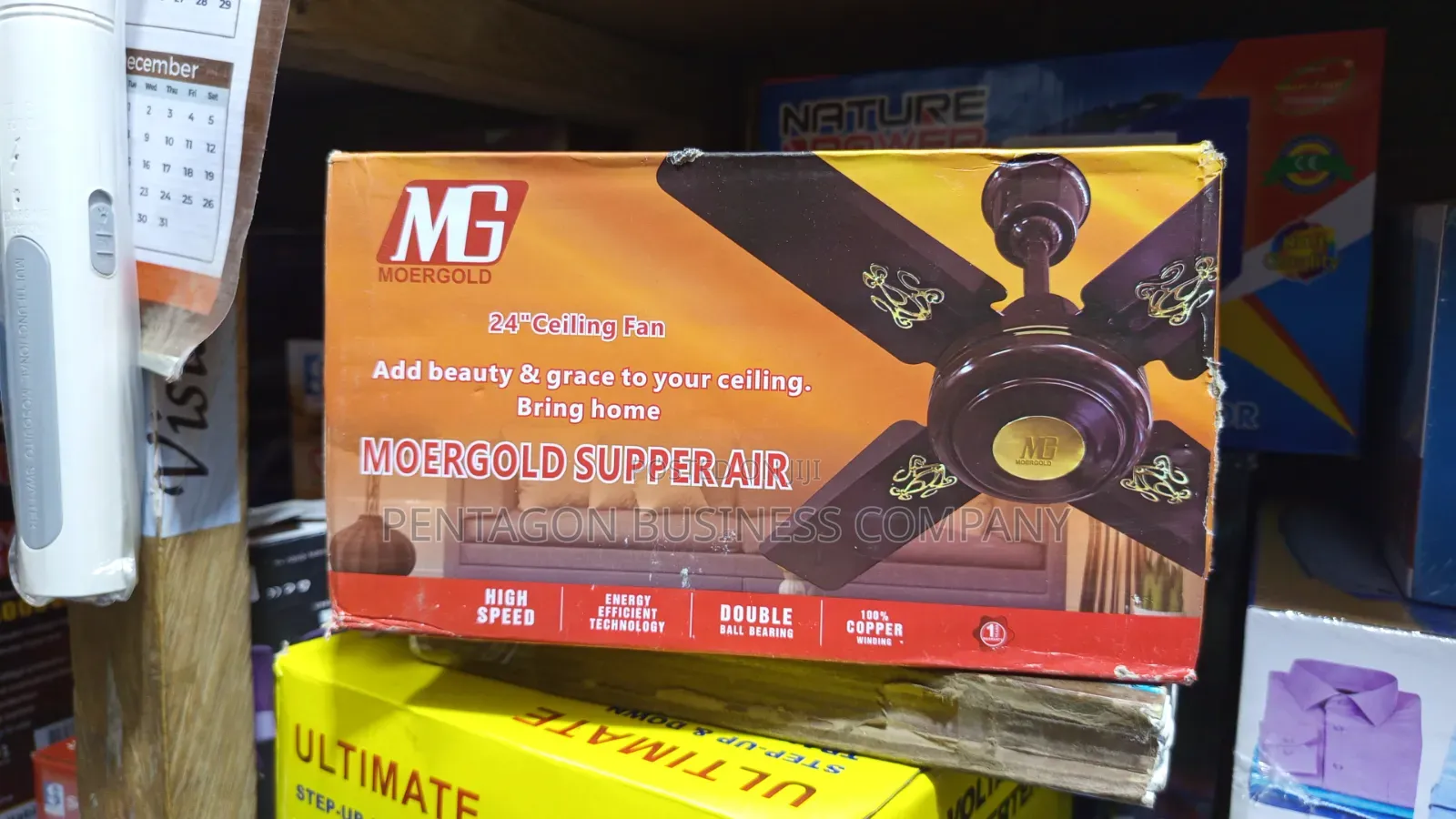 24" Itel Ceiling Fans AC/DC Short Blades.