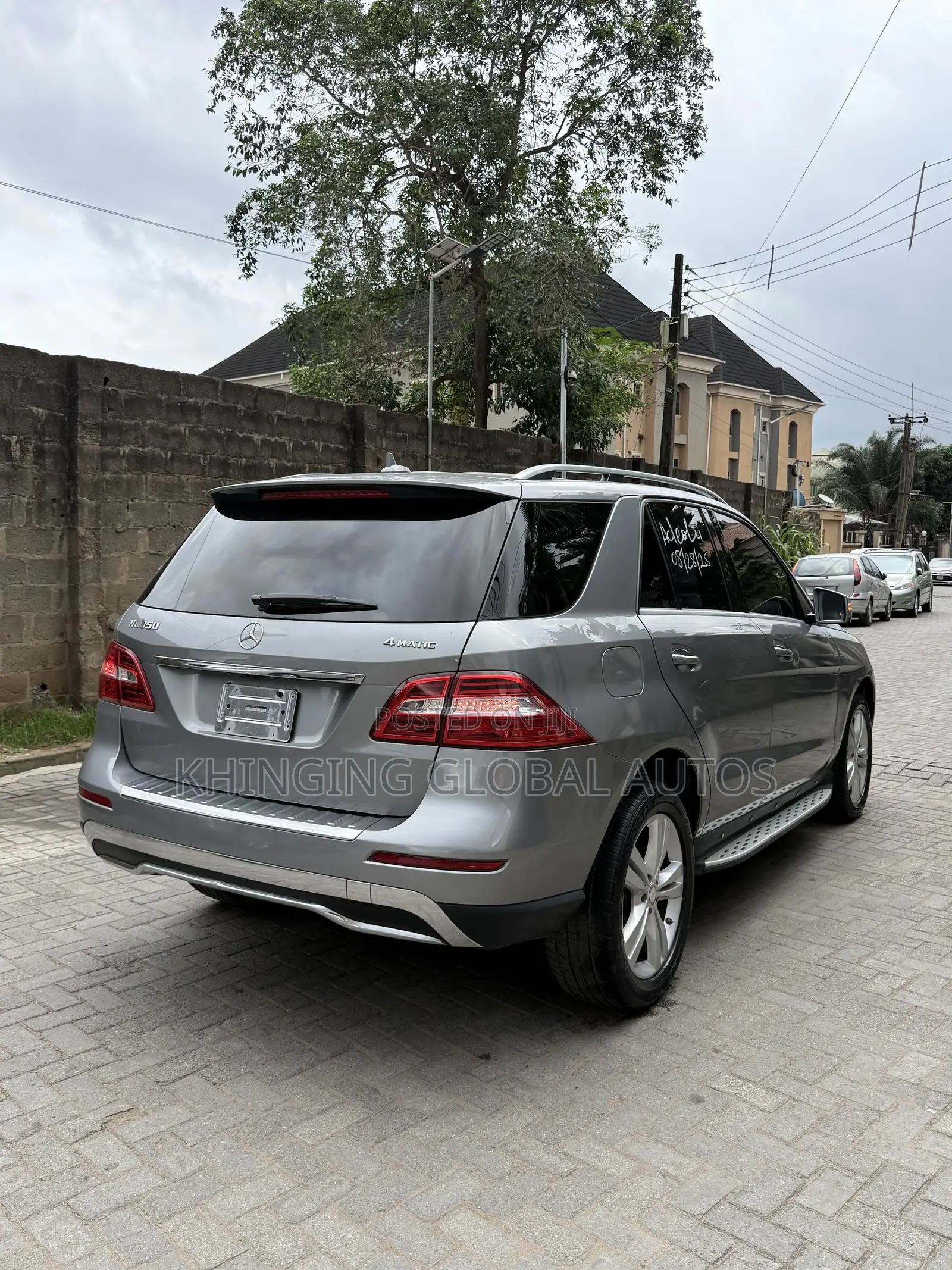 Mercedes-Benz M Class ML350 4MATIC 4dr SUV AWD (3.5L 6cyl 7A) 2015 Gray