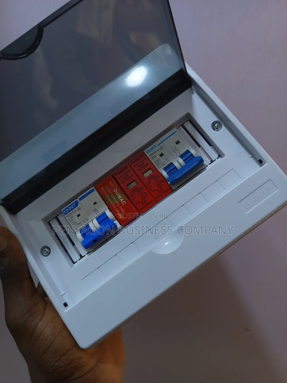 CHINT Solar Protection Devices. Breakers and Surge Protector.