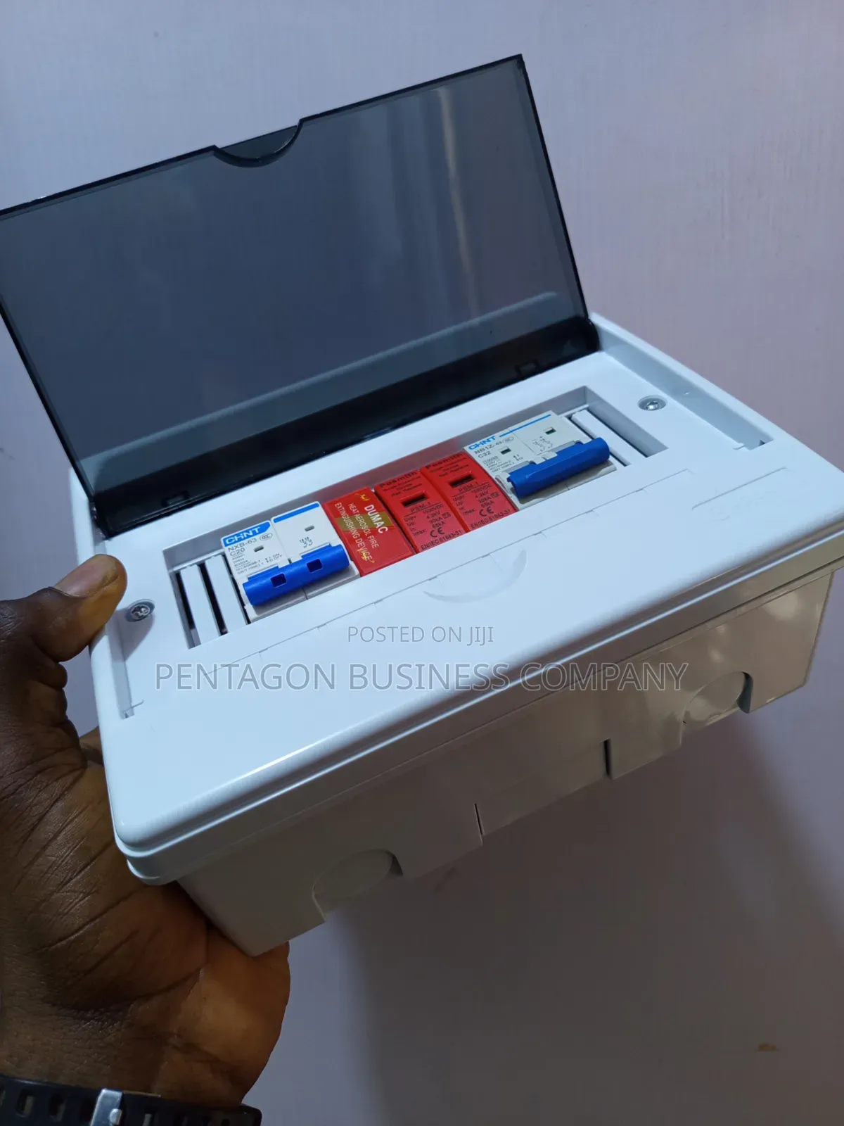 CHINT Solar Protection Devices. Breakers and Surge Protector.
