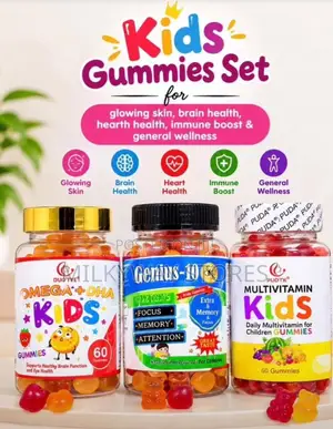 KIds Multivitamin and IQ Gummies