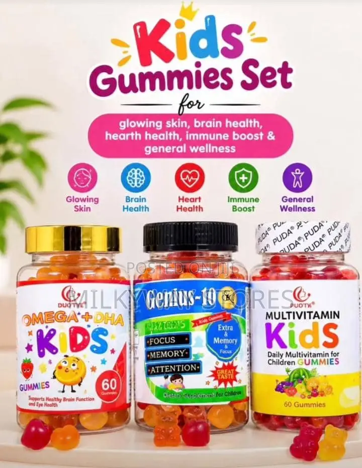 KIds Multivitamin and IQ Gummies