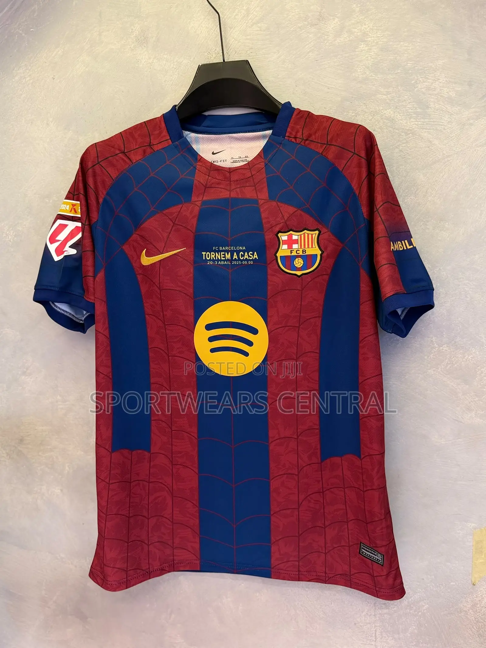 Barca Spider-Man Special Edition Kit Barcelona Spider-Man Jersey
