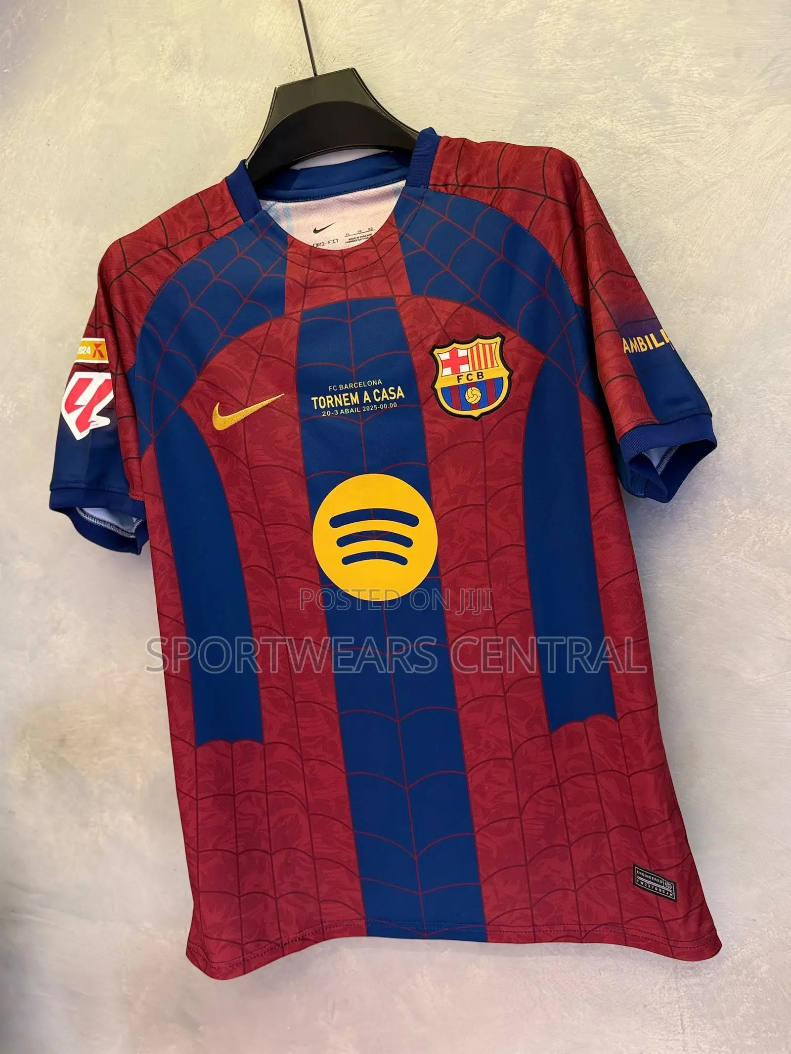 Barca Spider-Man Special Edition Kit Barcelona Spider-Man Jersey