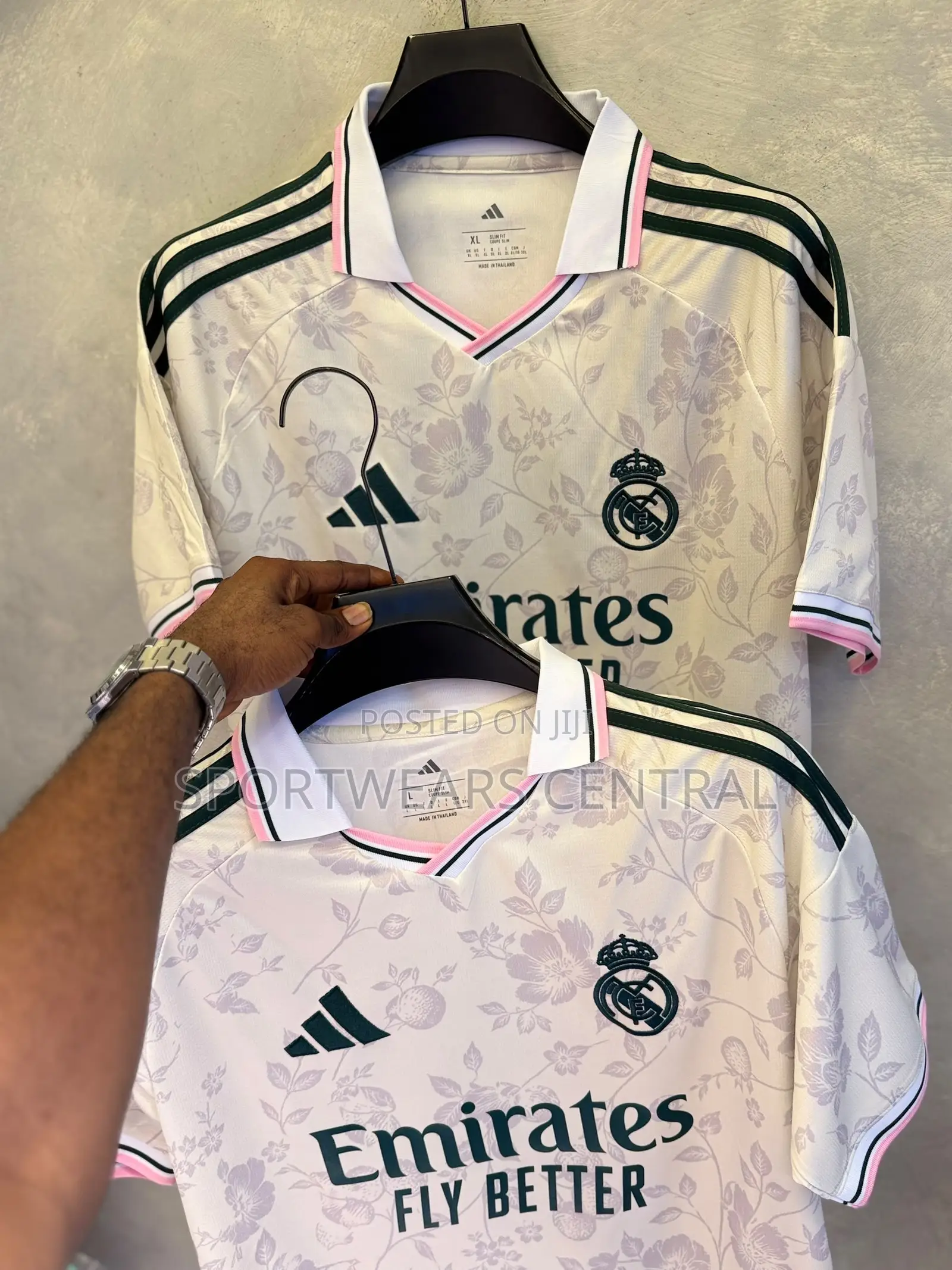 Real Madrid Floral Special Edition Polo Jersey