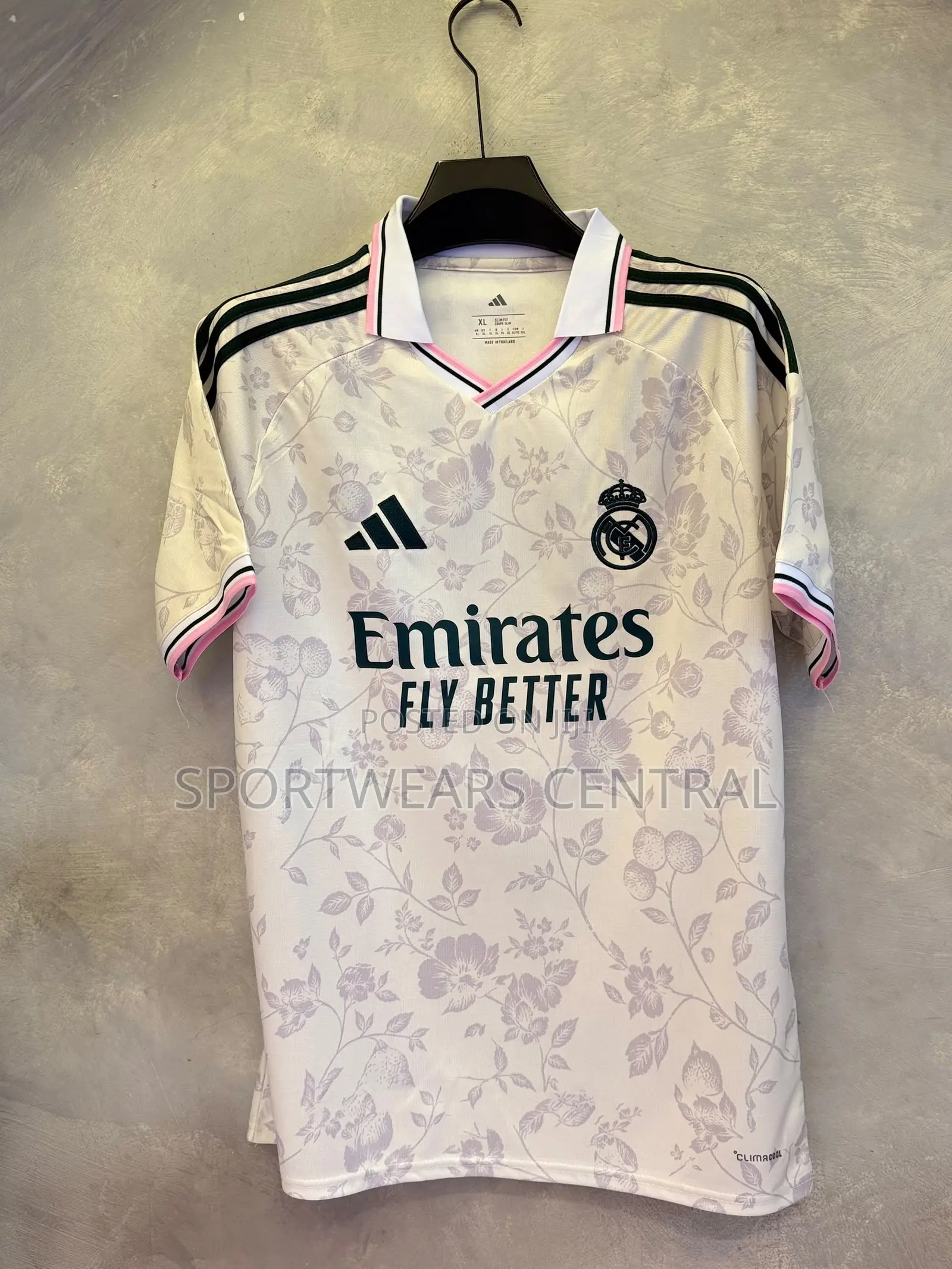 Real Madrid Floral Special Edition Polo Jersey