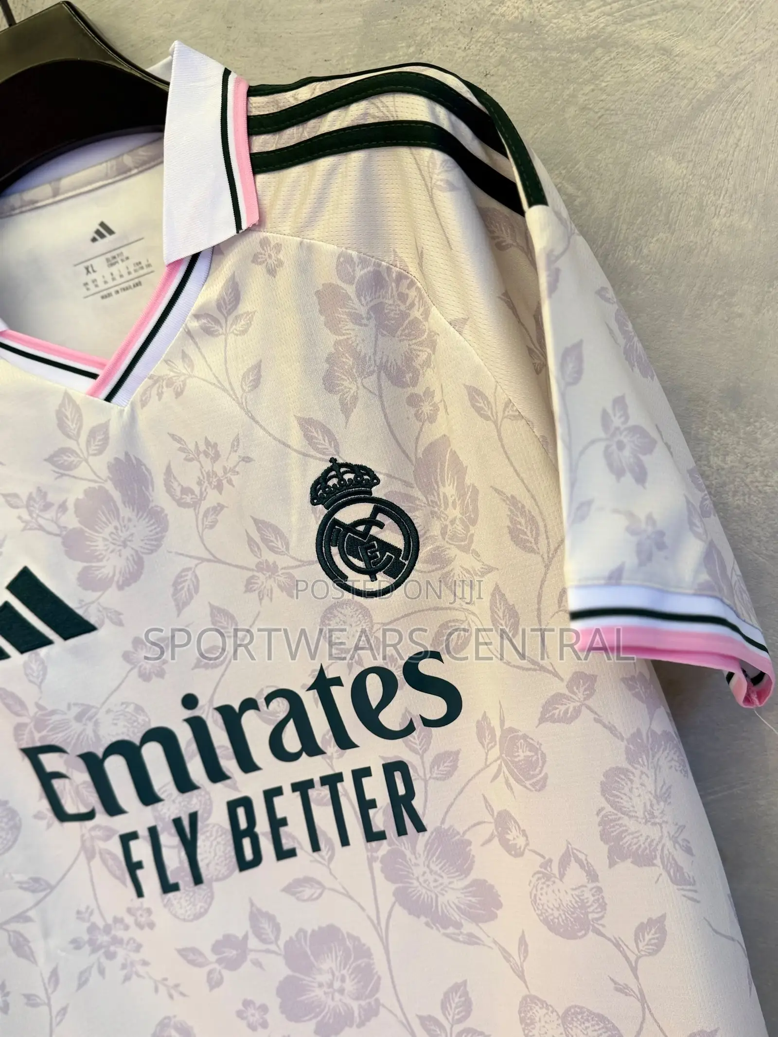 Real Madrid Floral Special Edition Polo Jersey