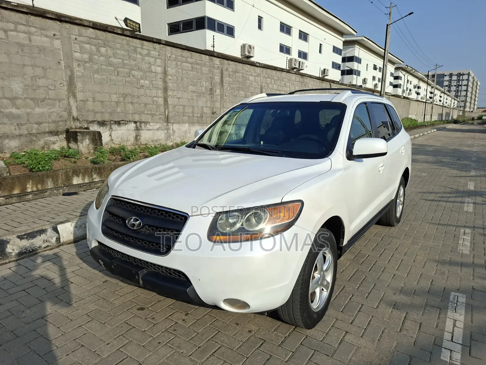 Hyundai Santa Fe 3.3 Limited 2008 White