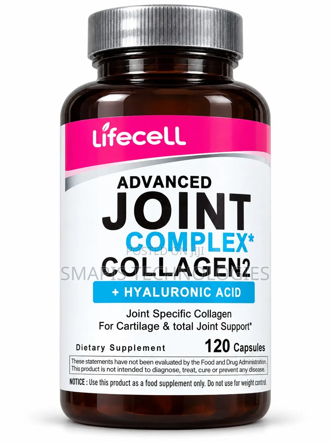 Advanced Joint Complex With Collagen II & Hyaluronic Acid – 120 Caps