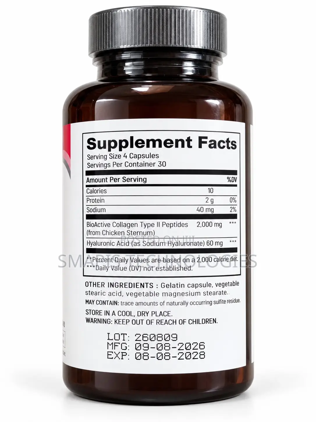 Advanced Joint Complex With Collagen II & Hyaluronic Acid – 120 Caps