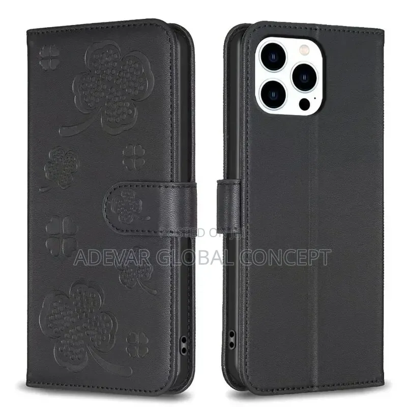 Wallet Flip Case Cover for Oppo A93 5G 3D Lucky Grass Protect Pouch