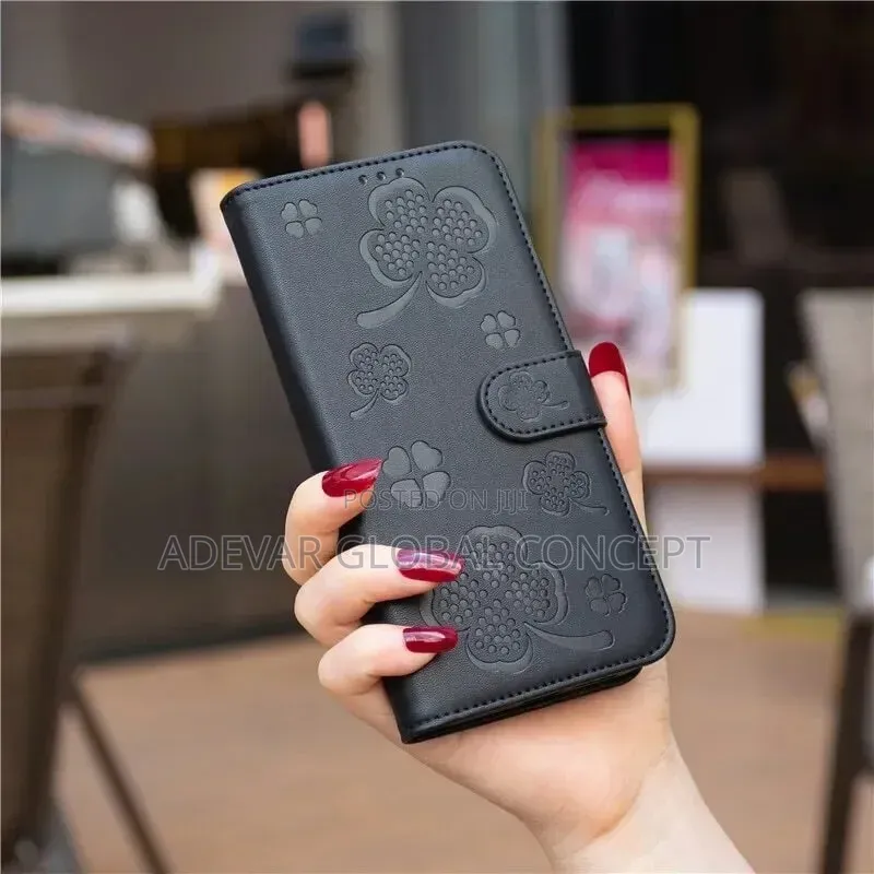 Wallet Flip Case Cover for Oppo A93 5G 3D Lucky Grass Protect Pouch