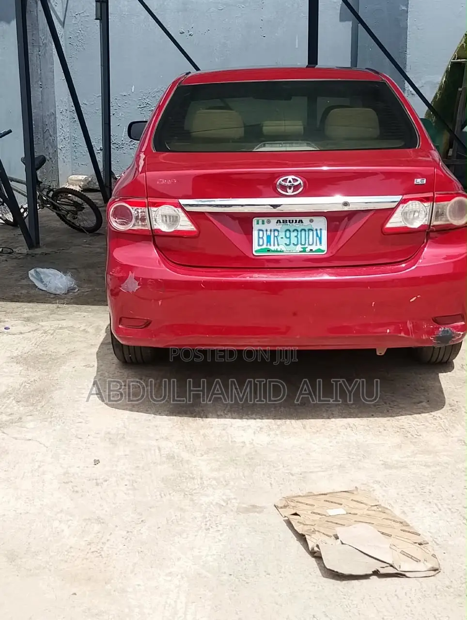 Toyota Corolla LE 4dr Sedan (1.8L 4cyl 4A) 2013 Red