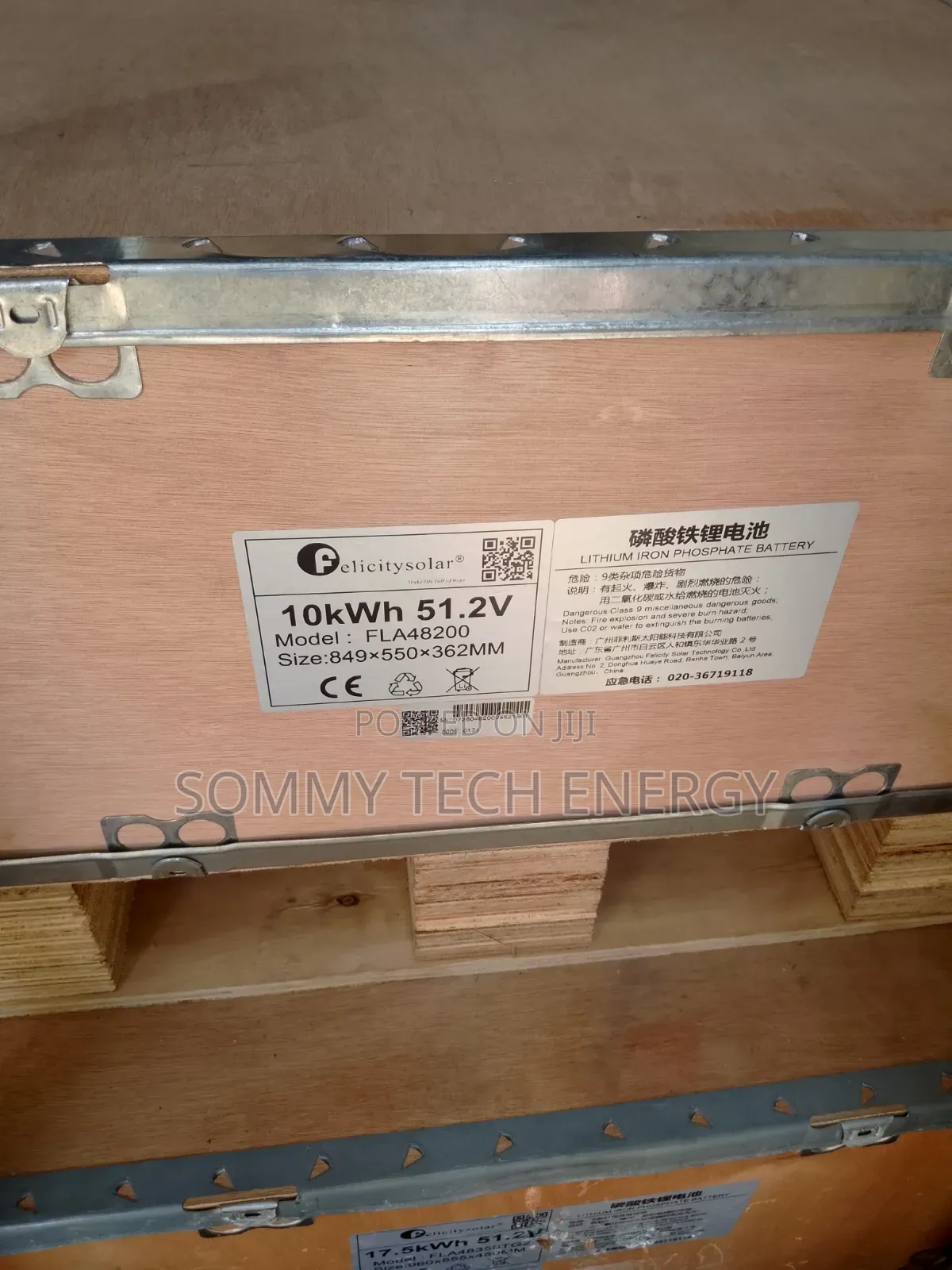 10kwh_48v Felicity Luthiun Ion Battery
