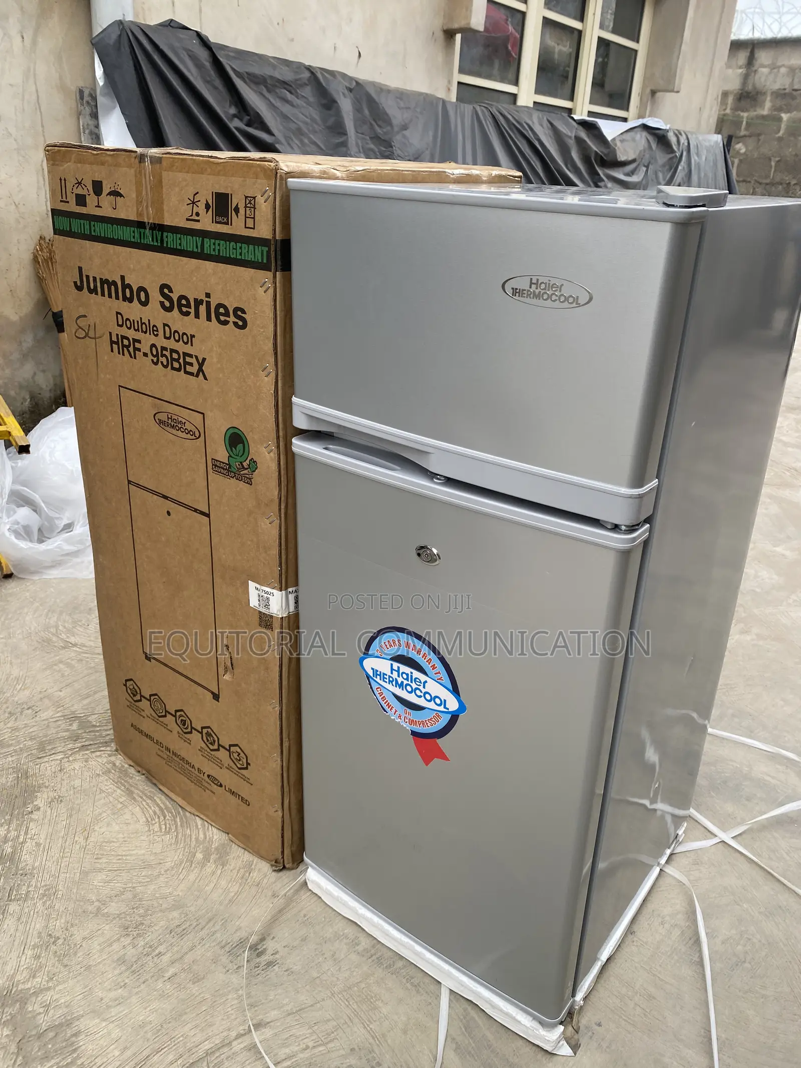Haier Thermocool 95L Two-Door Refrigerator Jumbo Series