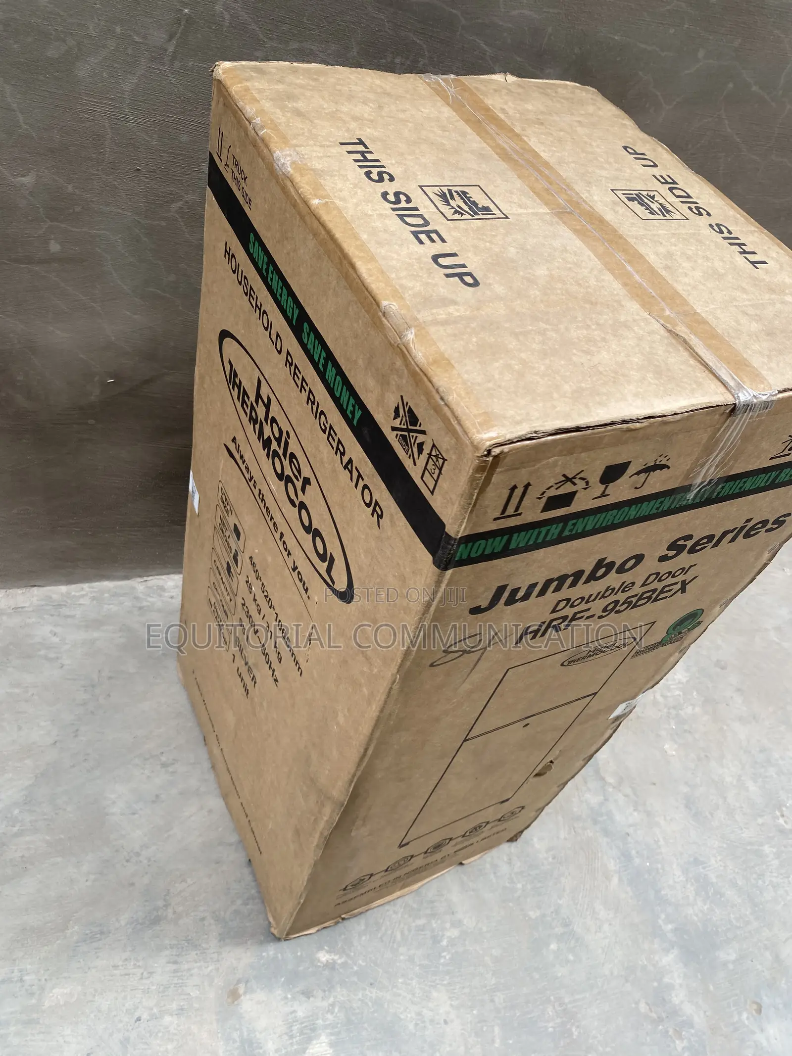 Haier Thermocool 95L Jumbo Series Two-Door Fridge