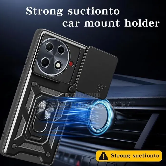 Tecno Camon 30S Pro Sliding Camera Cover Design TPU+PC Phone Pouch
