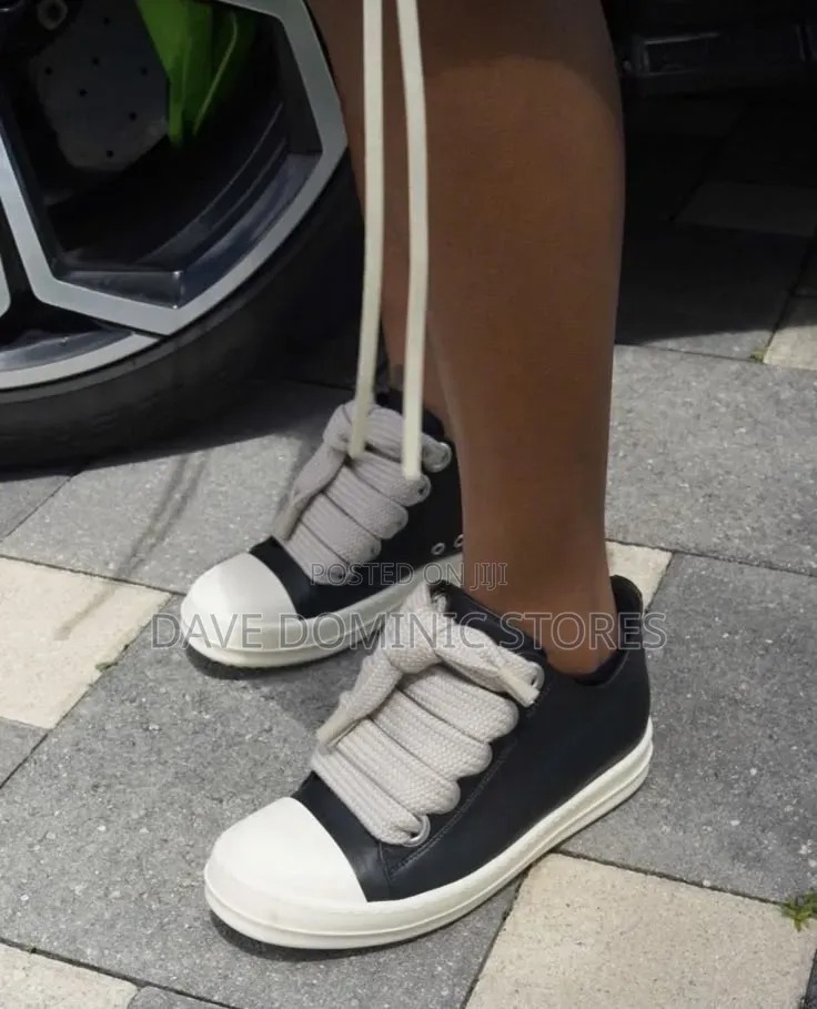 Rick Owens Hollywood Jumbo Laced Sneakers