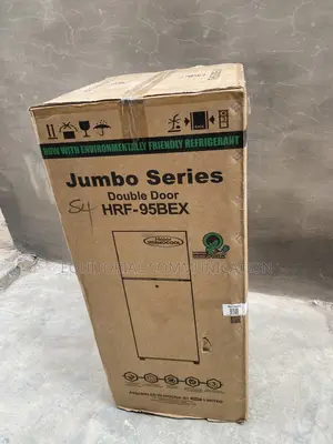 Haier Thermocool Double Door Jumbo Fridge Model HRF-95BEX