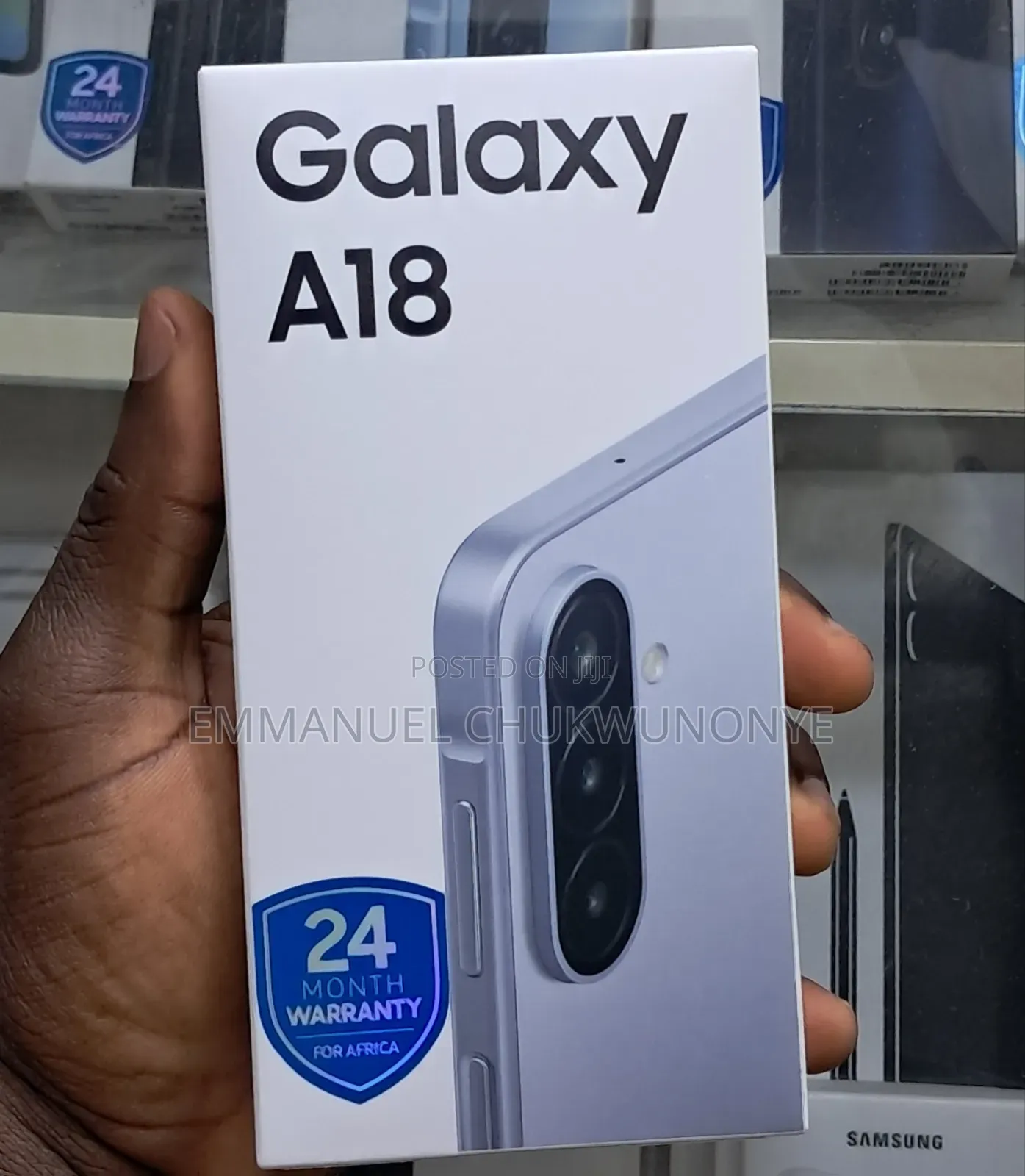 New Samsung Galaxy A18 128 GB Black