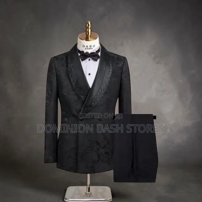 Daro Premium Black Tuxedo Suit