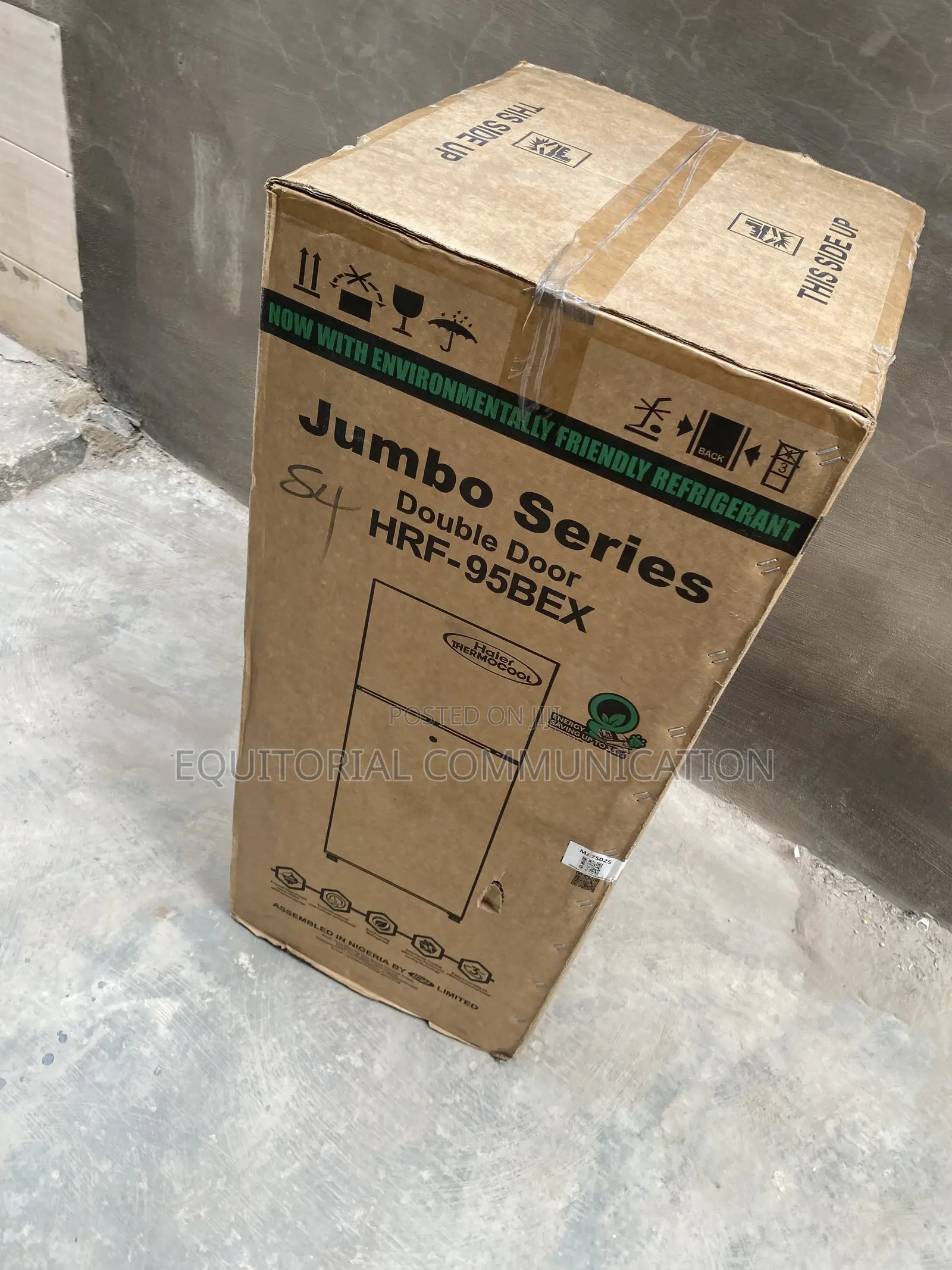 Jumbo Series Haier Thermocool 95L Double Door Refrigerator