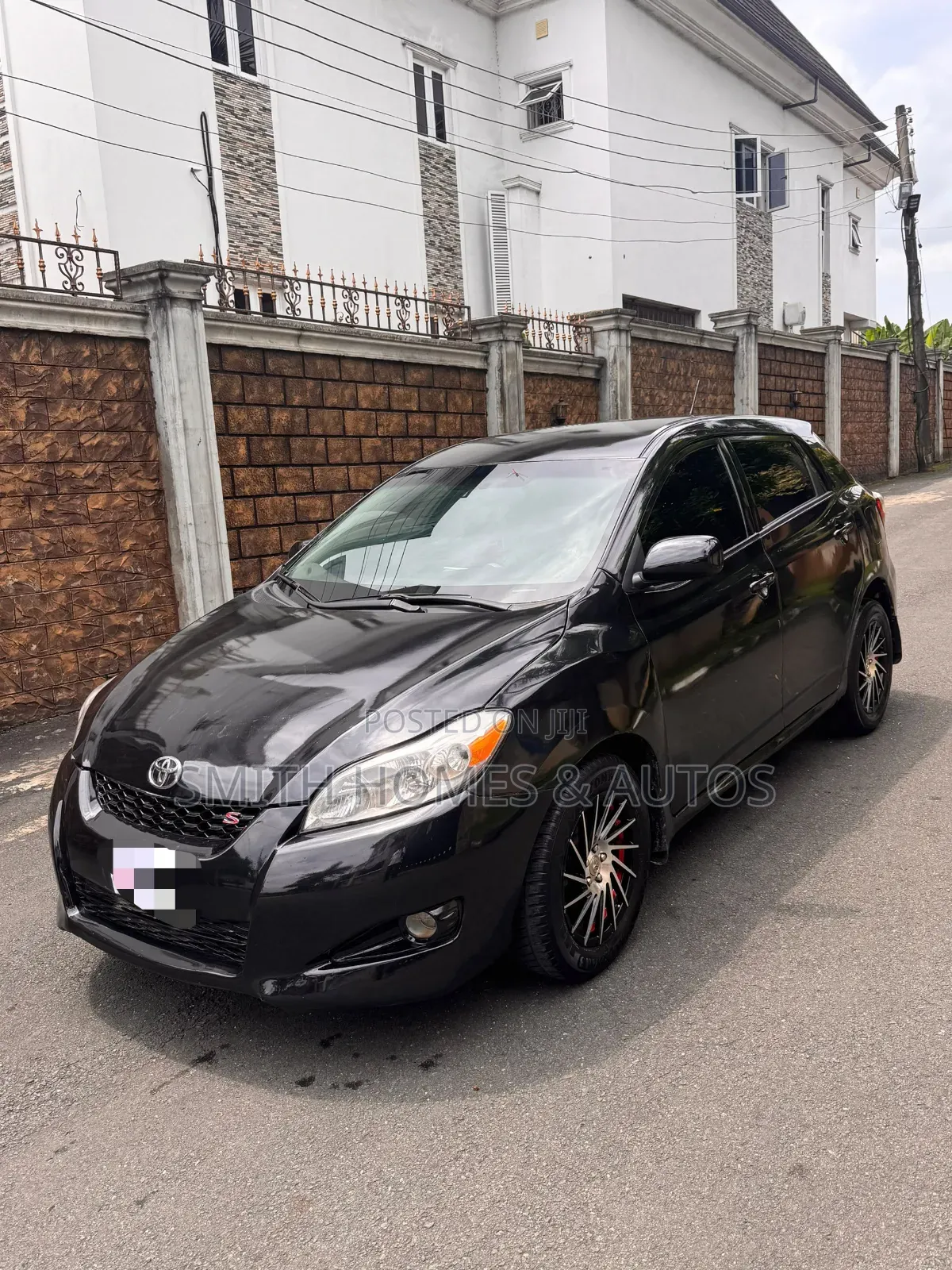 Toyota Matrix S Hatchback AWD (2.4L 4cyl 4A) 2010 Black