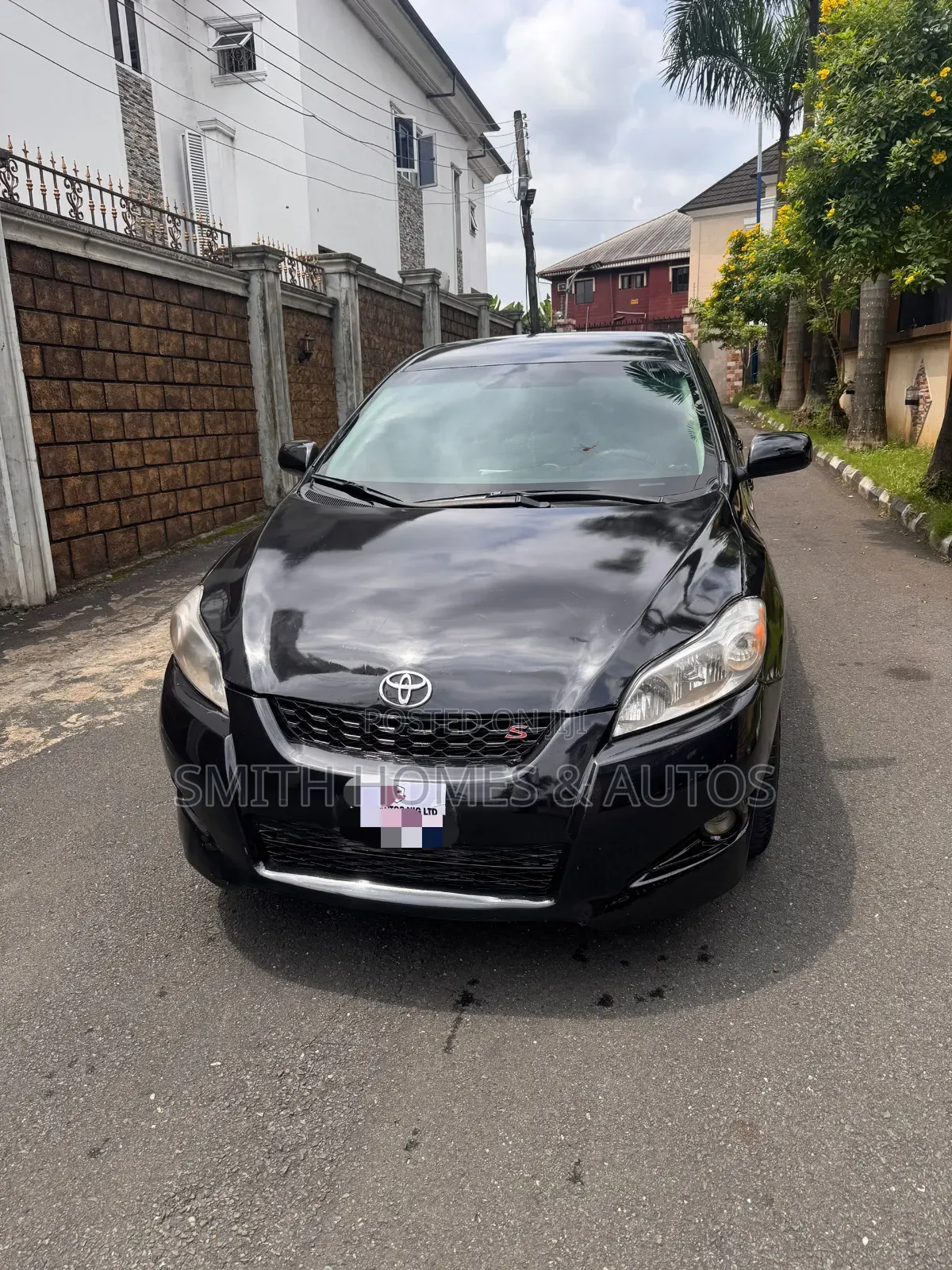 Toyota Matrix S Hatchback AWD (2.4L 4cyl 4A) 2010 Black