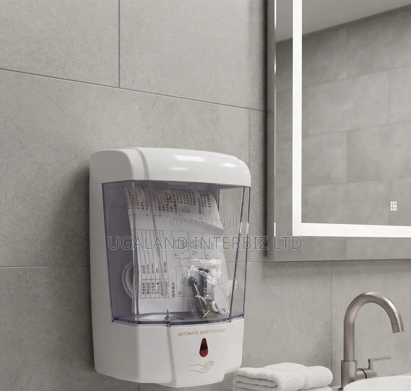 Wall-Mounted Automatic Soap Dispenser