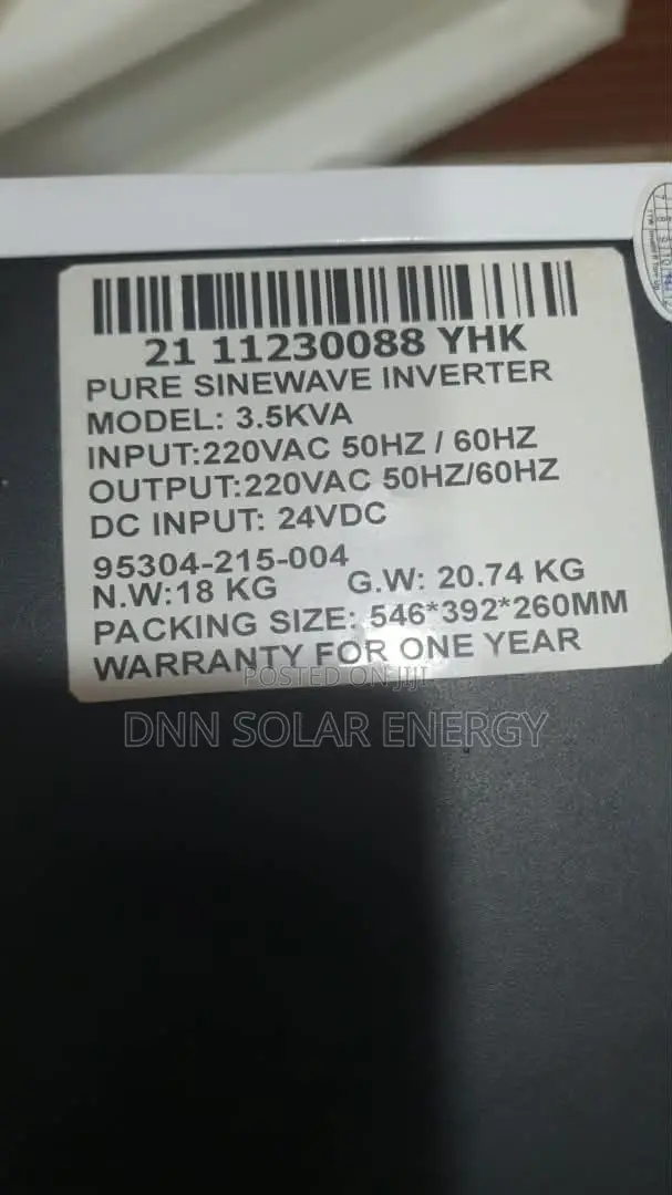 3.5kva Yohako Inverter 24v