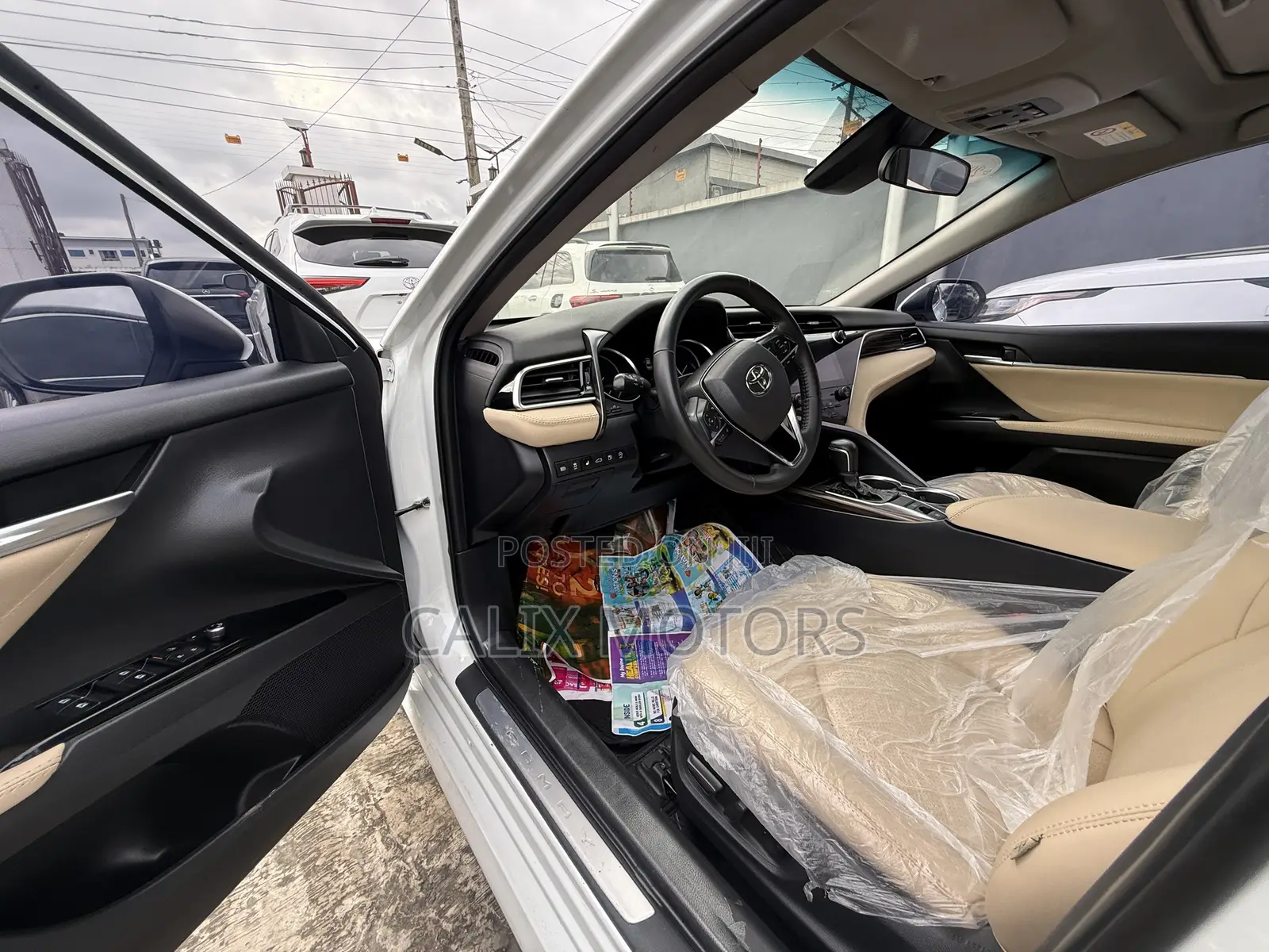 New Toyota Camry 2025 White