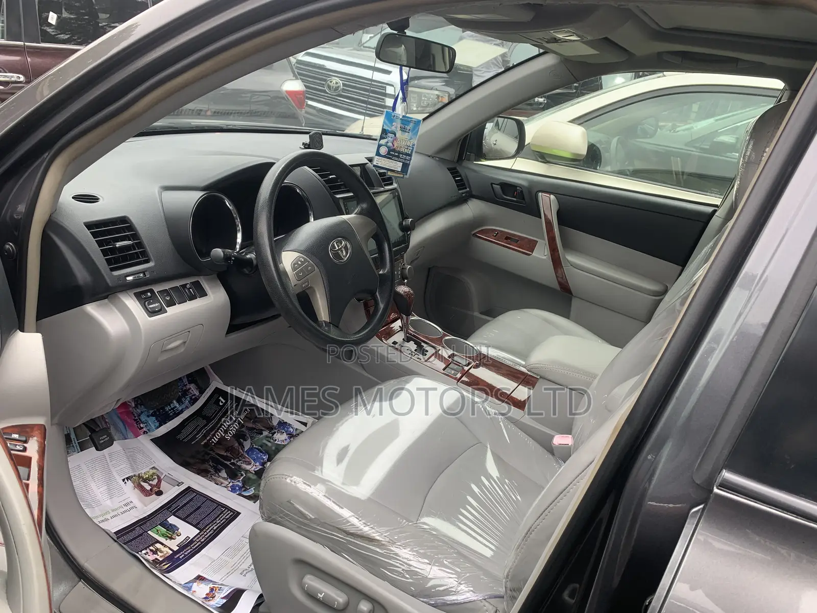 Toyota Highlander 2010 Gray