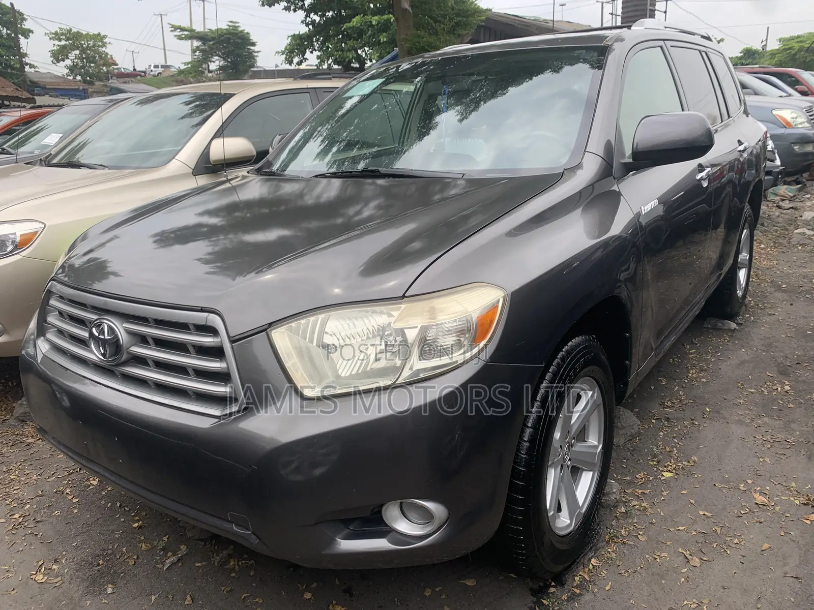 Toyota Highlander 2010 Gray