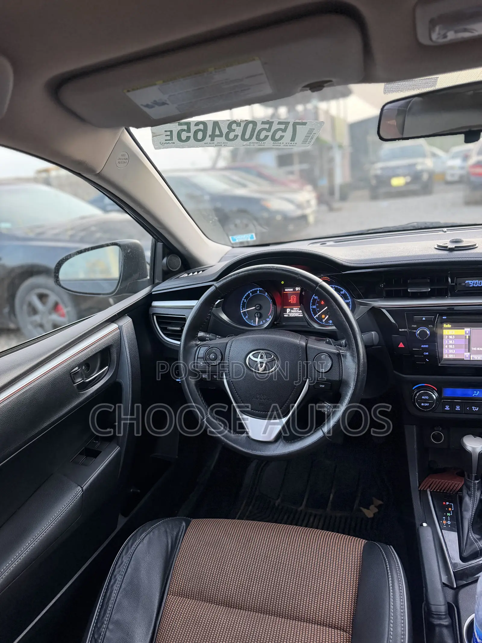 Toyota Corolla S 4dr Sedan (1.8L 4cyl CVT) 2014 Black