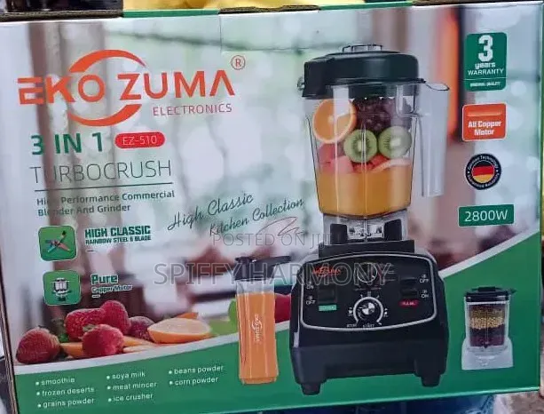 Eko Zuma 3-in-1 Turbo Crush