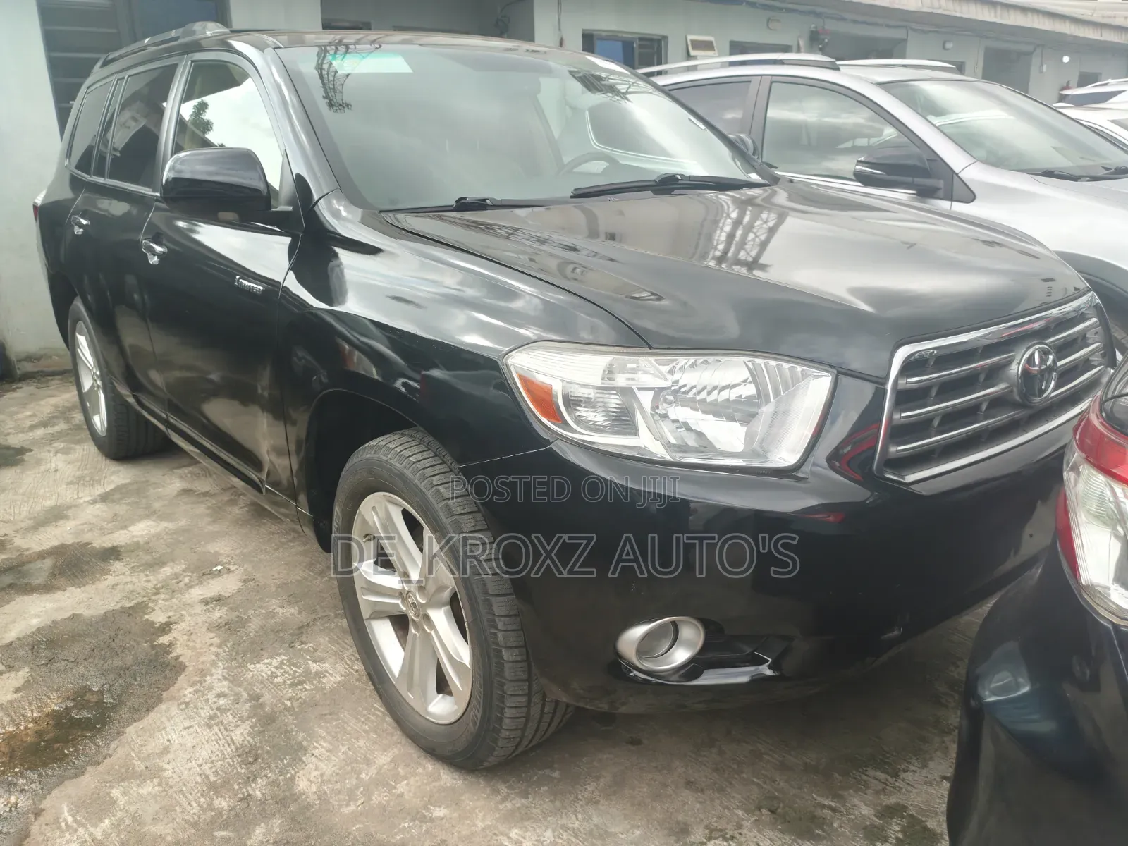Toyota Highlander Limited 2008 Black