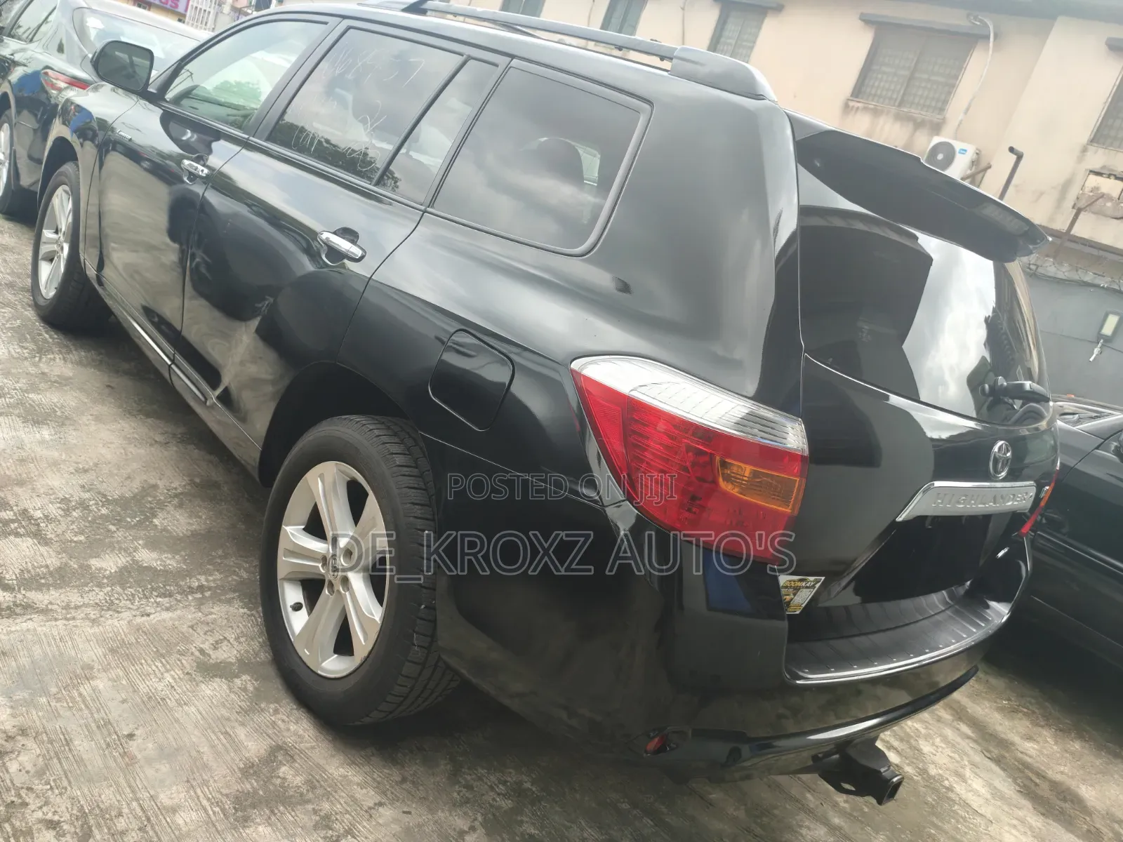 Toyota Highlander Limited 2008 Black