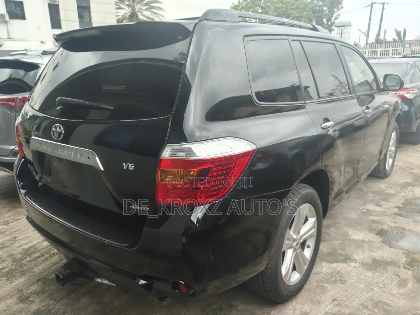 Toyota Highlander Limited 2008 Black